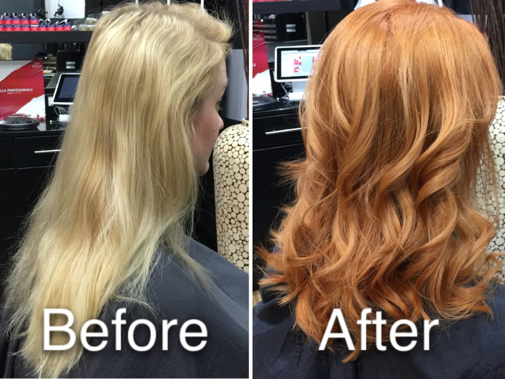 How to Achieve a Gorgeous Blonde to Copper Hair Color - wide 7